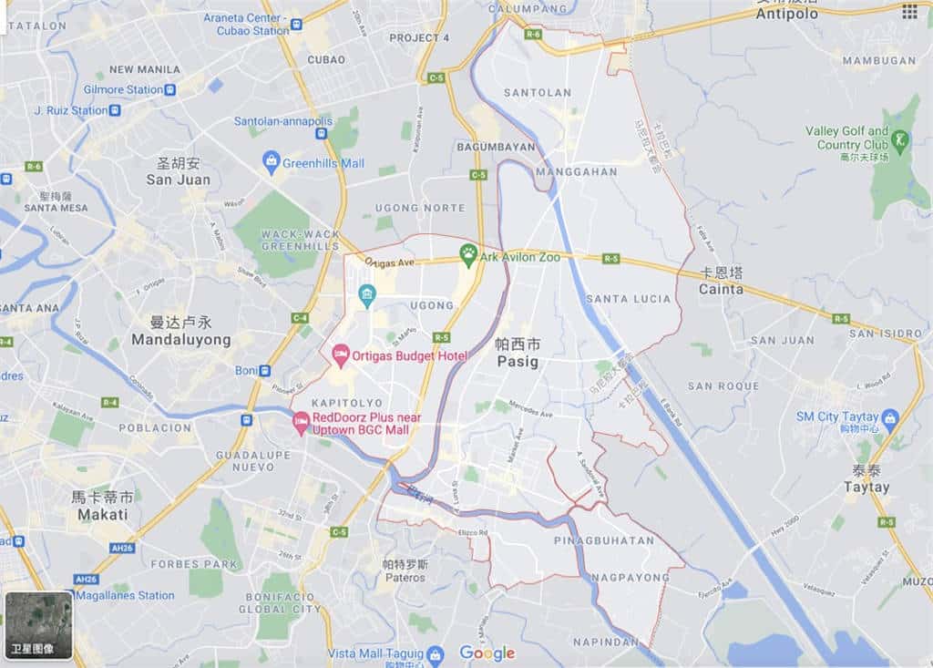 菲律宾马尼拉大都会（Metro Manila）城市投资指南之 – Pasig