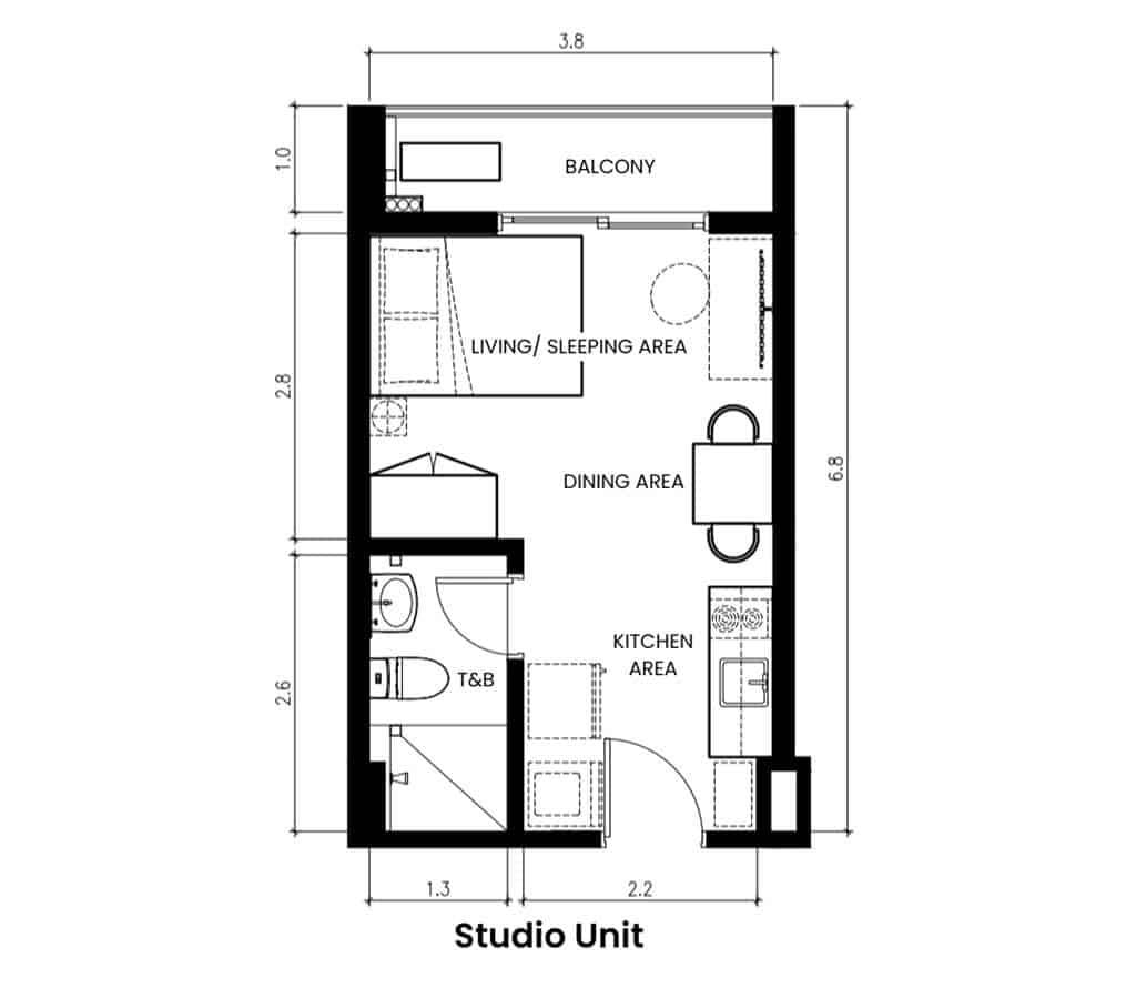 Una Apartments - Biñan 预售公寓