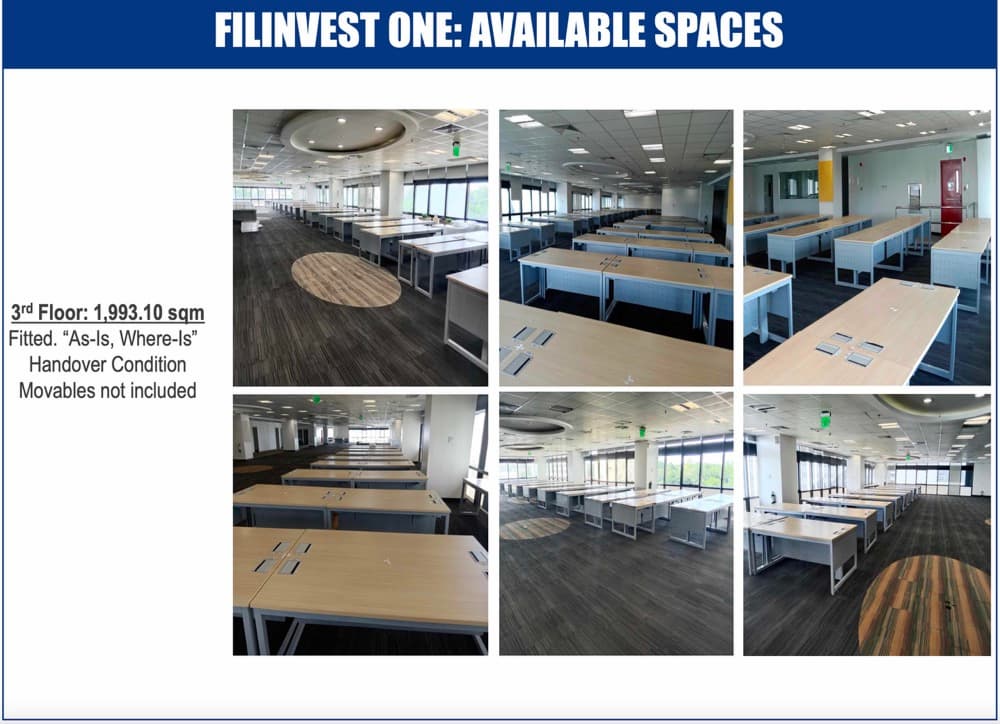 Filinvest One Alabang 1993平方米整层办公室出租
